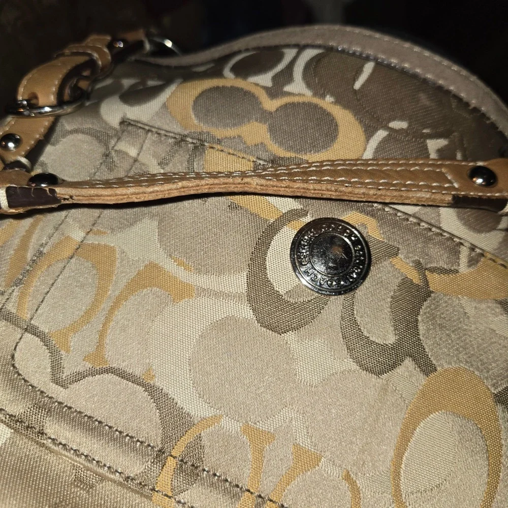 Coach signature canvas